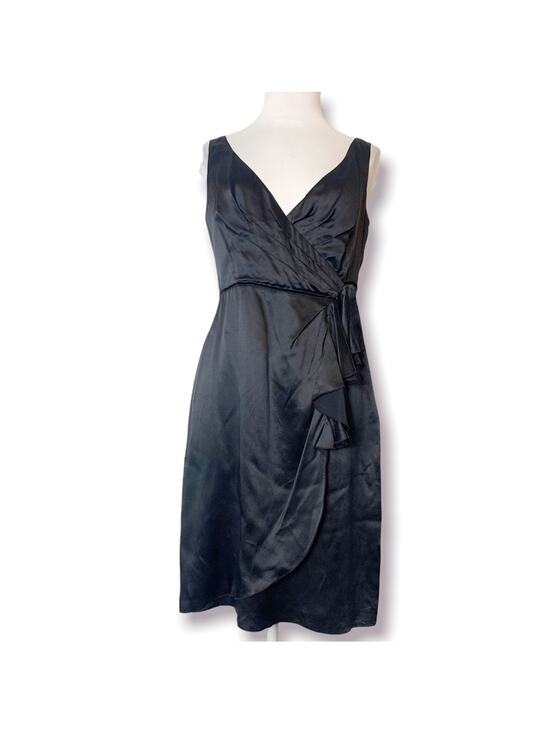 fiumicelli Dresses & Skirts - Fiumicelli New York silk lbd black dress draped sz S